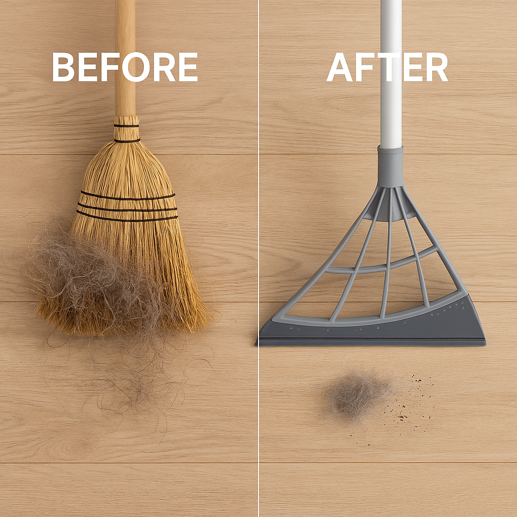 Pet Hair, Dust, and Crumbs — Gone in One Sweep